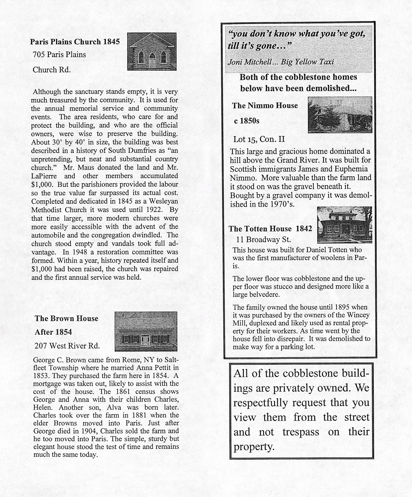 Cobblestones of Paris Front B